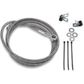 Drag Specialties 1741-2660 Extended Length Stainless Steel Brake Line Kit +8"