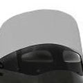 Memphis Shades MEP87412 11" Black Smoke Road Warrior Windshield with Vent
