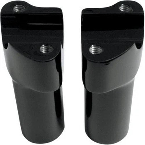 Drag Specialties 0602-0351 3" Buffalo Billet Handlebar Risers for 1" Harley