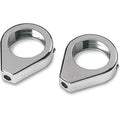 Drag Specialties DS-222190 Turn Signal Fork Clamps- 41mm - Chrome