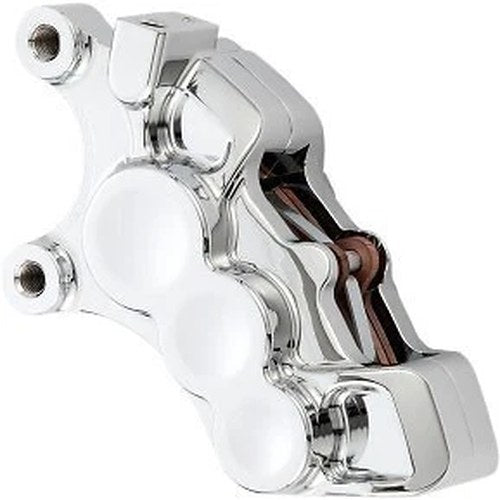 Arlen Ness 02-214 Chrome Left Front Six-Piston Brake Caliper for 11.8" Rotor