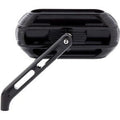 Arlen Ness 510-000 Sidekick Mirror - Oval - Black - Left Side Sold Each