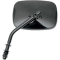 Drag Specialties Black Die-Cast Replacement Mirror for Harley (Sold Each)