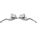 Drag Specialties Chrome Handlebar Control Kit for 14-16 Touring Hydraulic Clutch