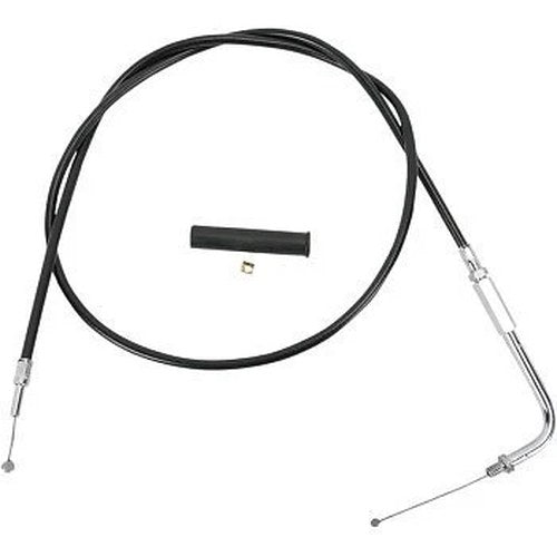 Drag Specialties 0650-0405 Black Vinyl Throttle Cable 38"