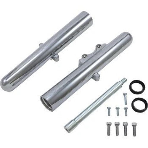 Arlen Ness 06-520 Chrome Smooth Fork Tube Legs for 08-13 TOuring