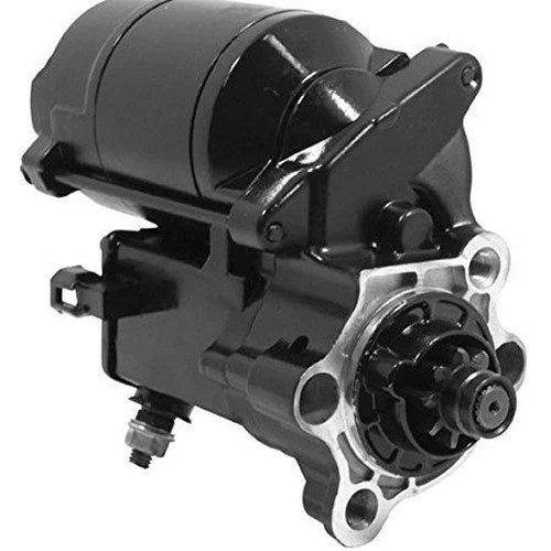 Power House Plus 17076 Black High Torque Starter Motor for Sportster 81-22