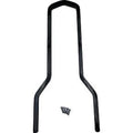 Drag Specialties 1501-0767 Round Sissy Bar- Black - 14.75"H x 8.75"W