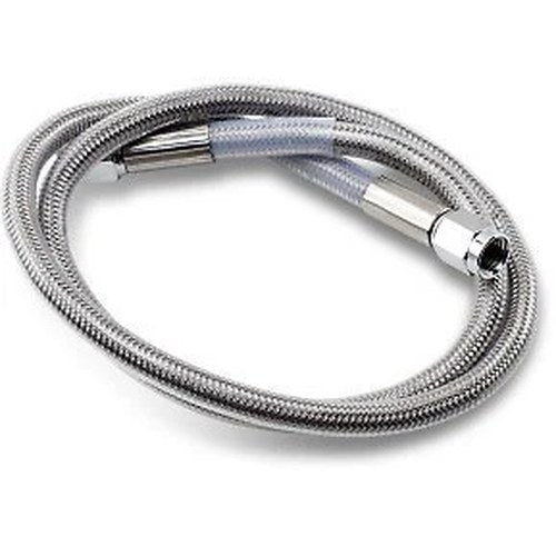 Drag Specialties DS098828 Universal Brake Line - Clear Coated Stainless - 28"