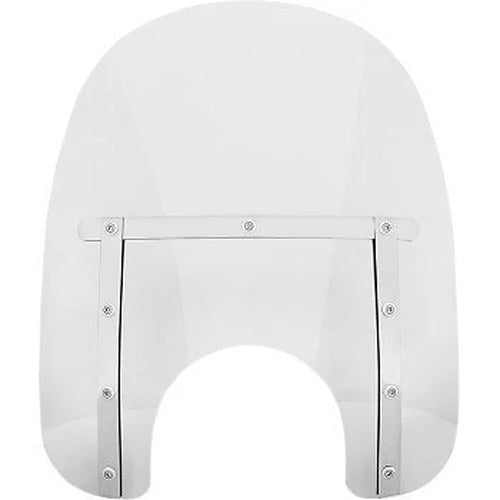 Memphis Shades 15" Tall Slim Windshield Clear Universal Motorcycle