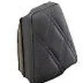 Drag Specialties 0822-0449 Sissy Bar Pad Black Double Diamond Stitch