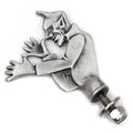 V-Twin 48-0841 Devil License Plate Topper for Harley Motorcycles
