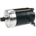 Black 1.4kW Compact High-Performance Starter Motor for Pre-89 Big Twin