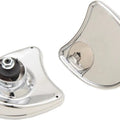 Chrome Fairing Mounted w/ Blind Spot Mirrors - 14-23