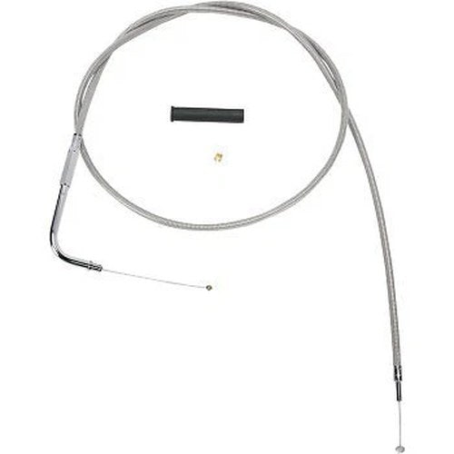 50" Stainless Braided Throttle Cable