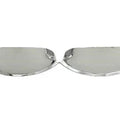 V-Twin 42-0202 Chrome Spotlight Visor Set 4.5" Pair for Harley
