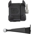 Ciro 50316 Black Phone Mount NO Charger for Harley Touring Batwing Fairing 96-13