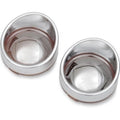 Chrome Mirror Smoke Turn Signal Lens for Harley Deuce