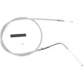 Drag Specialties 0651-0110 Stainless Braided Idle Cable 42"