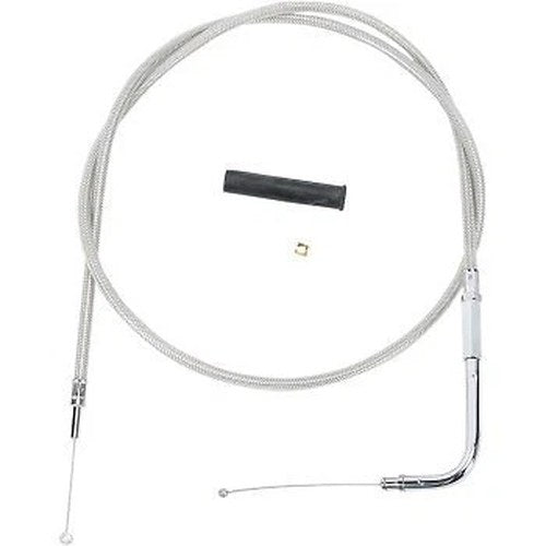 Drag Specialties 0650-0304 45" Stainless Braided Throttle Cable