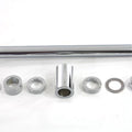 V-Twin 44-0893 Chrome Rear Axle Kit for 08-17 Flst