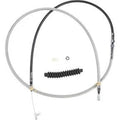 Drag Specialties 0652-2373 High-Efficiency Braided Stainless Steel Clutch Cable