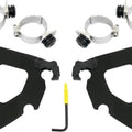 Memphis Shades MEB1993 Black Gauntlet Fairing Hardware Kit for Street Bob & Fxd