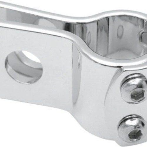 Drag Specialties 2404-0365 Chrome 1" Three-Piece Clamp for 1/2" Bolt Custom Use
