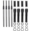 S&S 930-0137 Gloss Black Quickee Pushrods for Harley M8 17-20