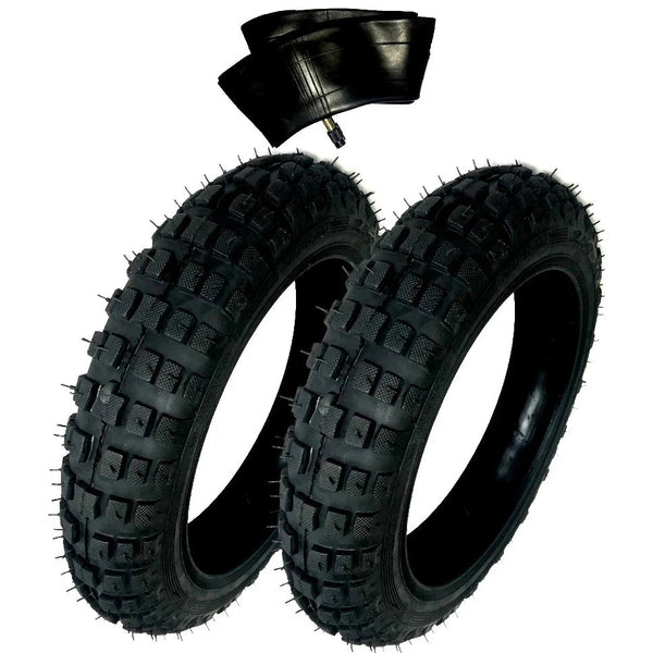 2) HD Tires And 1) Tube 2.50-10 2.50X10 Straight Yamaha TTR50E Ttr-E 50 50CC