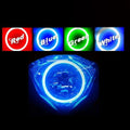 Honda Vtx 1300 Headlight Halo Angel Eye Demon LED Plasma Cob Light single ring