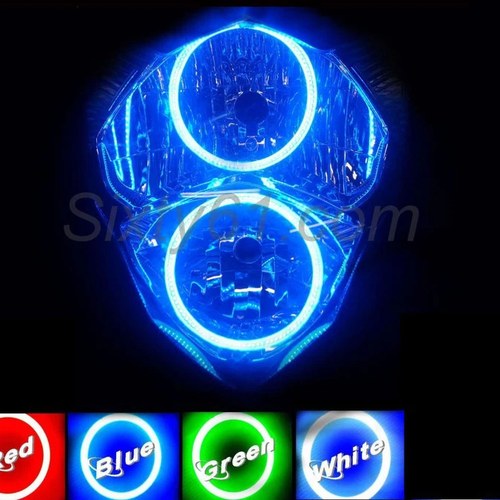 Suzuki Katana 2003-2007 Headlight Halo Angel Eye LED Plasma Cob Ring Light dual