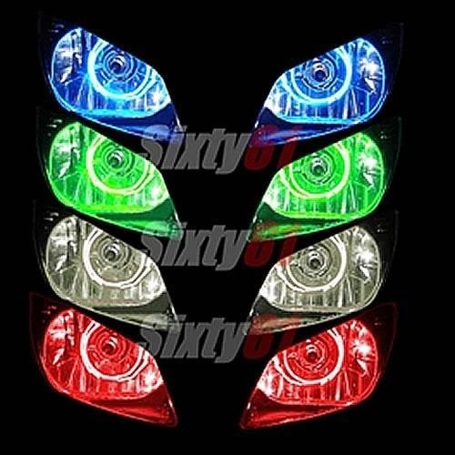 Suzuki Gsxr 600 Halo Headlight 2000-2003 Ccfl Angel Eye Demon Dual Light Rings