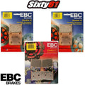 CBR600RR Brake Pads 2005 2006 Honda Ebc HH Front Rear 3 sets FA390 FA174H 05 06