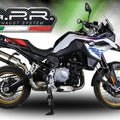 Gpr Exhaust BMW F850GS - Adventure 2018-2019 Homolog Slip-On SatInox
