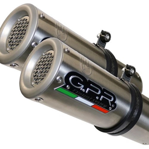 Gpr Exhaust Kawasaki Z1000 SX 2017 2018 2019 2020 Pair Slip-On M3 Inox DBKiller