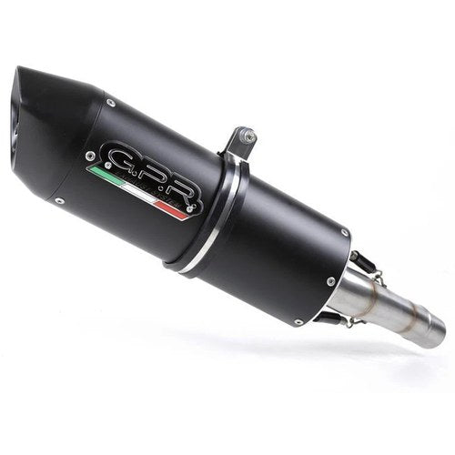 Gpr Exhaust BMW F700GS 2011 2012 2013 2014 2015 Slip-On Furore Nero, DB Killer