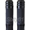 Suzuki Gsxr 600, 750 Comfort Black Hand Grips Bar Ends Spiked