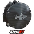 ZX14R ZX14 Quick Access Clutch Cover Kawasaki 2006-2024 2025 2026 Voodoo Black
