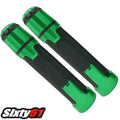 Gsxr 600 750 Green Grips Suzuki 1997-2017 2018 2019 2020 Gel Comfort Racing Hand