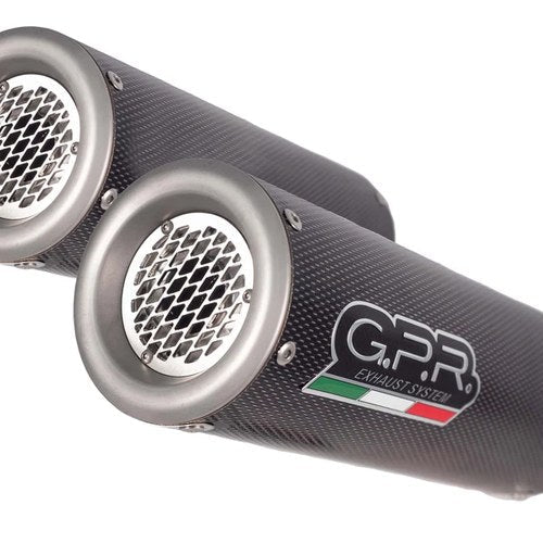 Gpr Exhaust Suzuki Hayabusa 1300 2007-2016 M3 Poppy DB Killer Double Slip-on