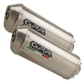 Gpr Exhaust Royal Enfield Interceptor 650 2021-22 Satinox DBKillr Dual SlipOn