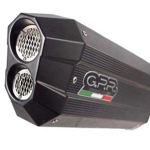 Gpr Exhaust Bmw R1200R-Lc 2017-2018 e4 Sonic Poppy DB Killer Slip-on