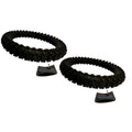2 PK Universal Rear Replacement Tires + Tubes 70/100-19 Hard Terrain Dirt Bikes