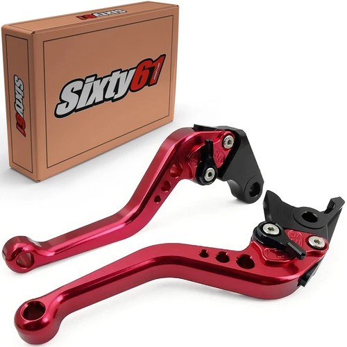2007 2008 Suzuki Gsxr 1000 Levers Red Shorty Brake Clutch Set 07 08 GSXR1000