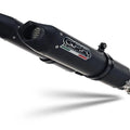 Aprilia Dorsoduro 1200 2011-2016 Exhaust Gpr Double Slip-on Furore Evo4 Nero