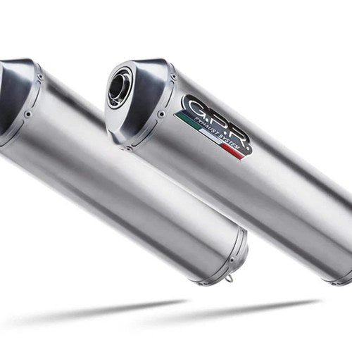 Yamaha Tdm 900 2002-2014 Exhaust Gpr Double Slip-on Satinox