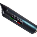 Triumph Daytona 675 2006-2008 Exhaust Gpr Slip-on Tiburon Poppy