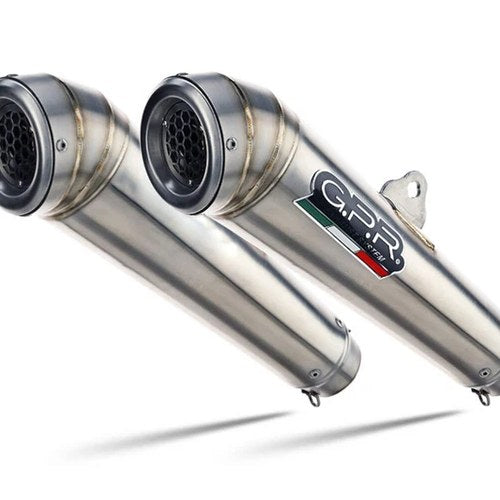 Kawasaki Z1000 Sx 2017-2020 Exhaust Gpr Double Slip-on Powercone Evo