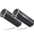 Suzuki Gsxr 1000 k7 2007-2008 Exhaust Gpr Double Slip-on M3 Poppy